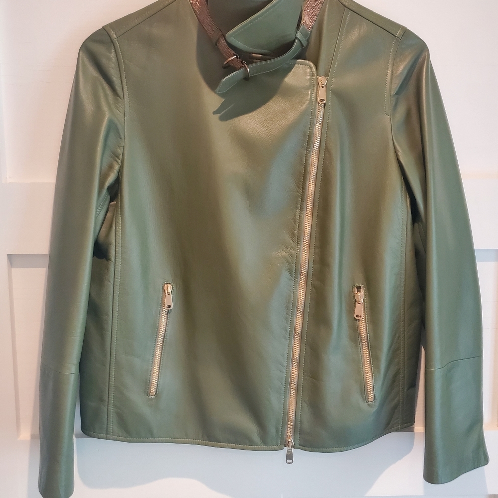 Leather coat - Picture 3 of 8